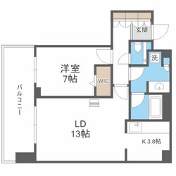 ONE札幌ステーションタワーの物件間取画像